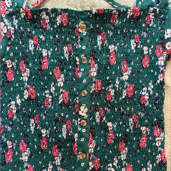Crave Fame Floral Blouse; Size: M - Picture 4 of 4